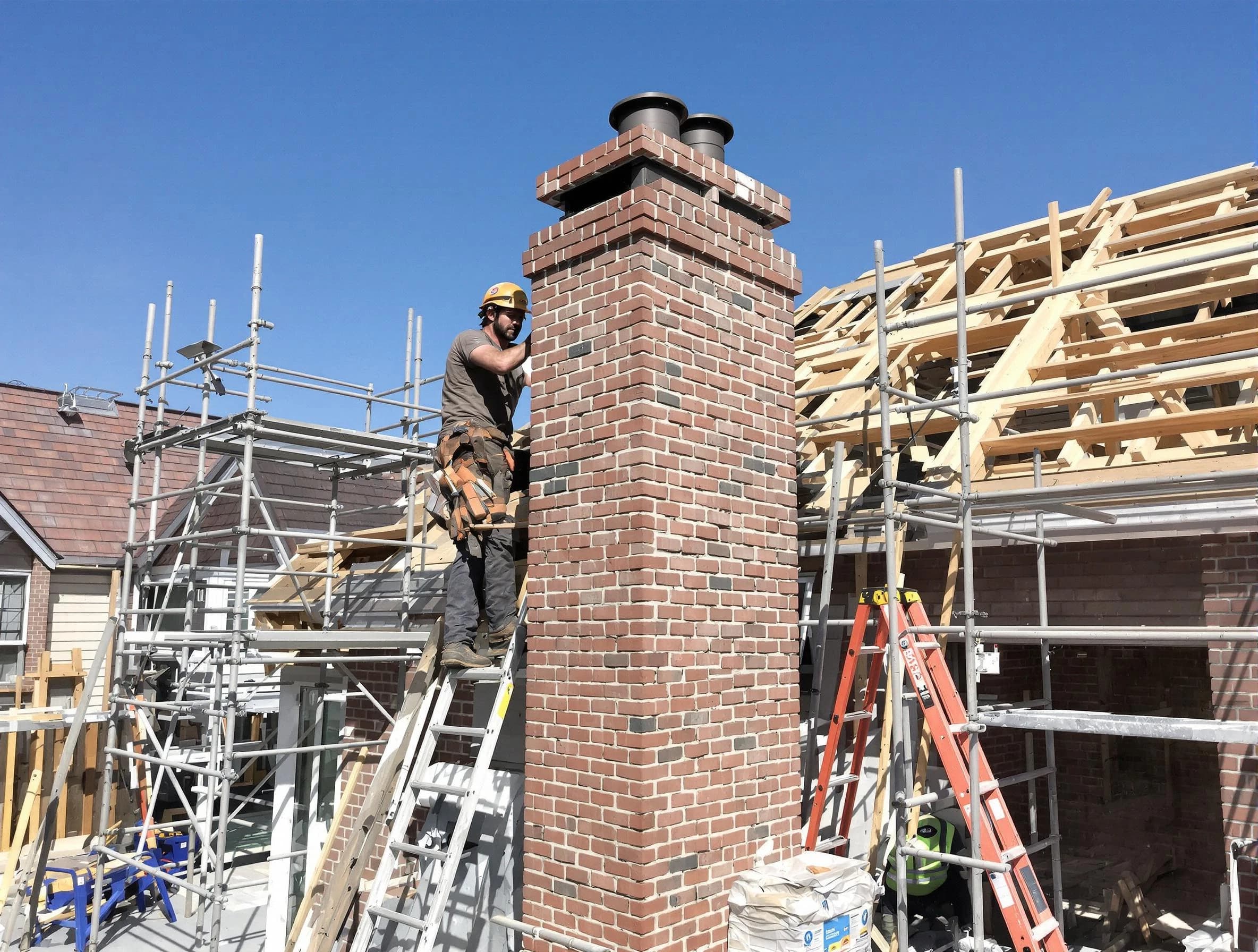 New chimney installation completed by Munhall Chimney Sweep in Munhall, PA
