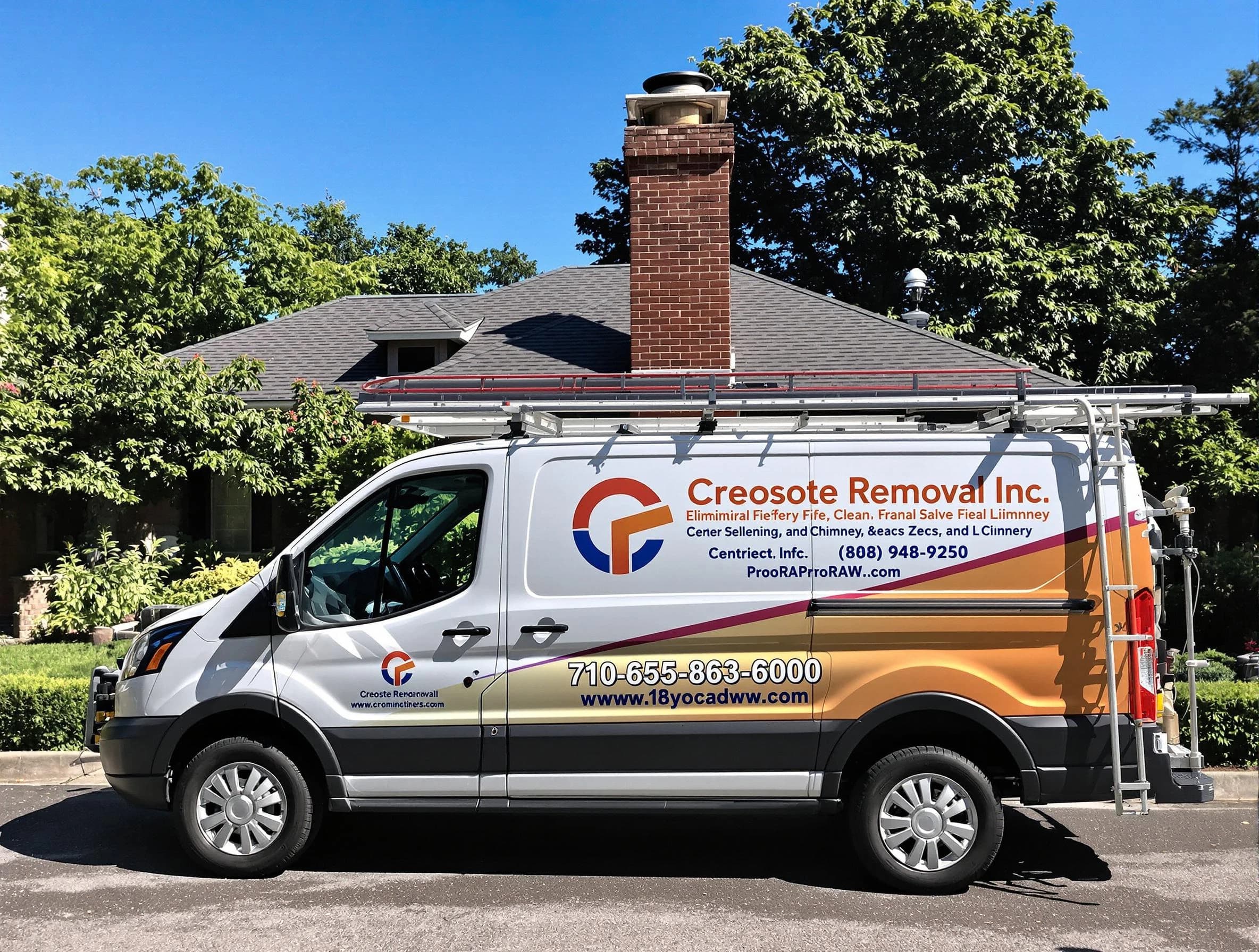 Munhall Chimney Sweep technician removing creosote safely in Munhall, PA
