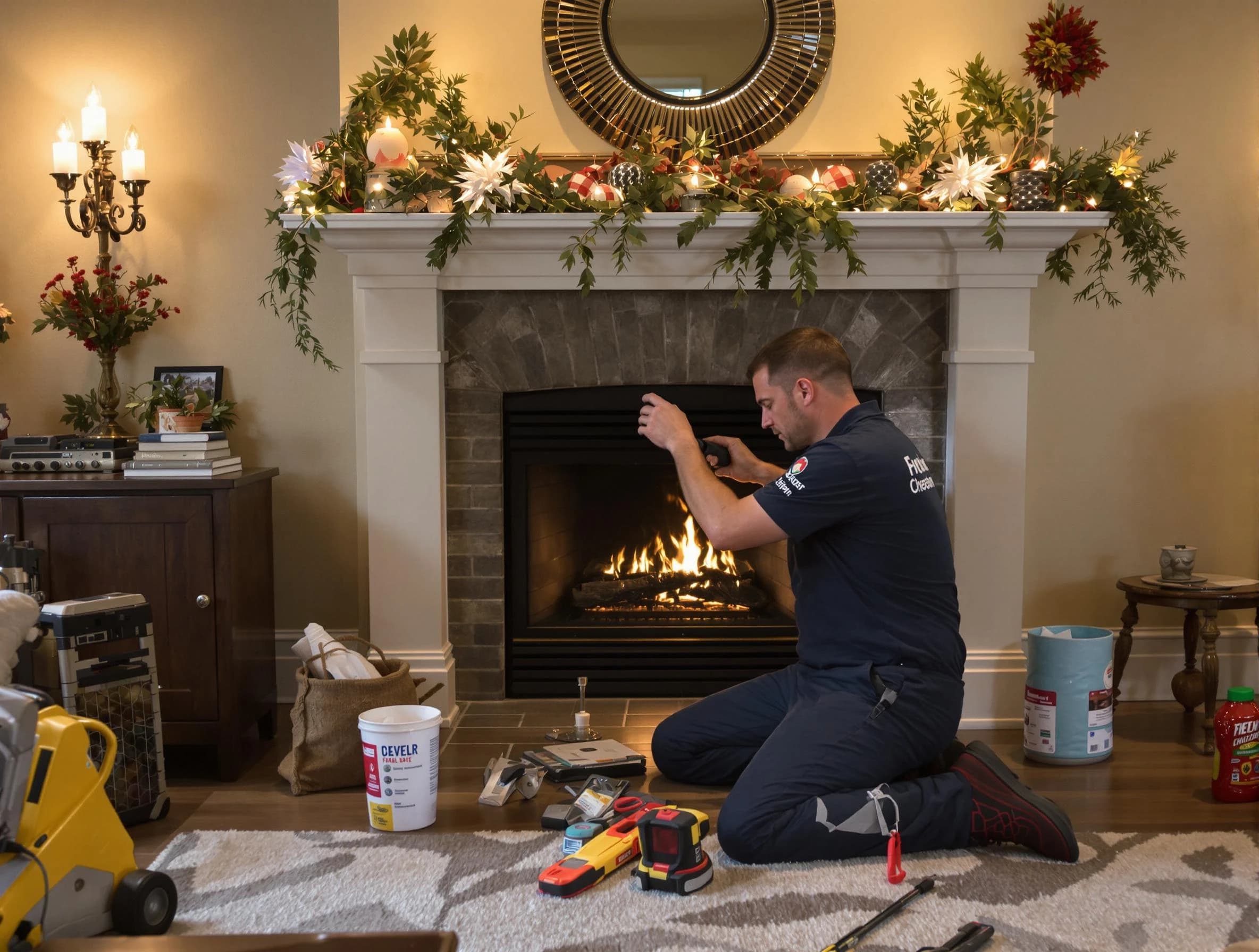Munhall Chimney Sweep offering fireplace maintenance services in Munhall, PA