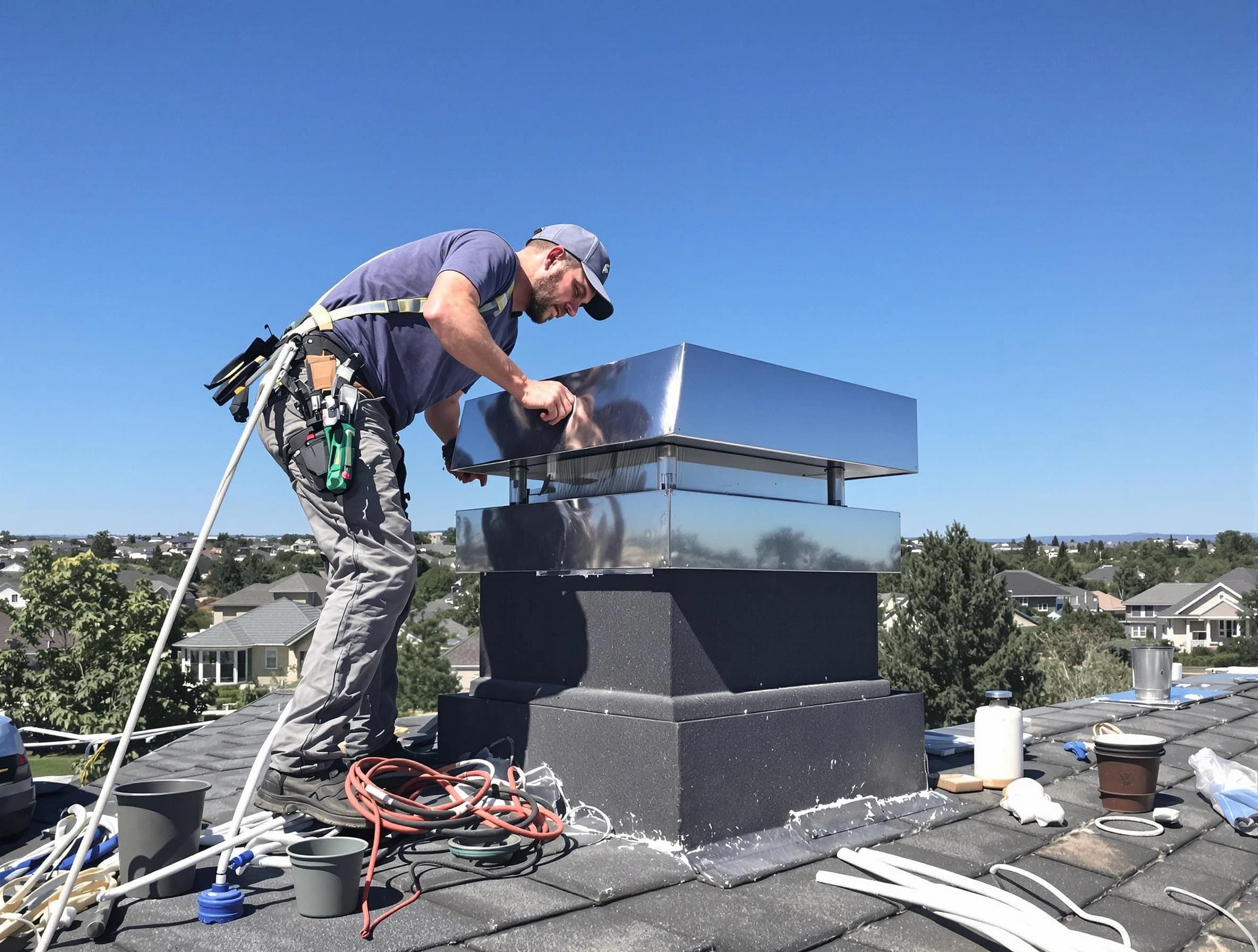 Chimney Cap Services service in Munhall, PA