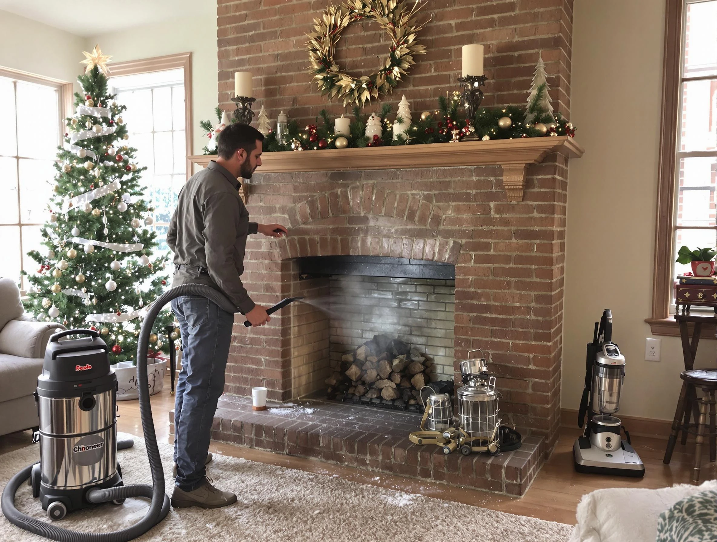Fireplace Cleaning in Munhall